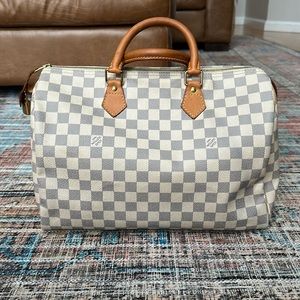 🔥*AUTHENTIC* Louis Vuitton Speedy 35 - Damier Ebene🔥